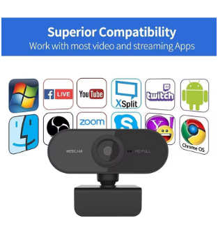Webcam with Microphone HD 1080P Web Camera Autofocus USB Computer Camera for Streaming/ Video Call/Conference Smart Cam 5 Webcam with Microphone HD 1080P Web Camera Autofocus USB Computer Camera for Streaming/ Video Call/Conference Smart Cam - Image 5