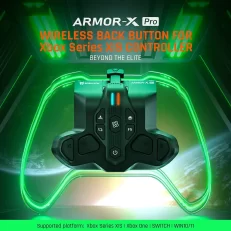 ARMOR X Pro Wireless Back Button Attachment For Xbox Series X/S PC PS4 Controller Rear Paddle Adapter Switch Console