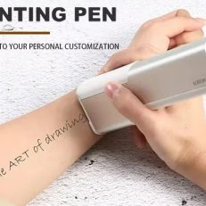 EVEBOT Mini Portable Printer Tattoo Printpen for Men Women Handheld Printer in Skin Custom Pattern Skin Printer Print Machine