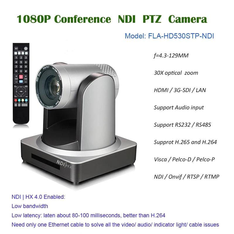 2MP Broadcasting Video Conferencing 30X Optical Zoom NDI PTZ Camera with HDMI SDI LAN 7 2MP Broadcasting Video Conferencing 30X Optical Zoom NDI PTZ Camera with HDMI SDI LAN 1